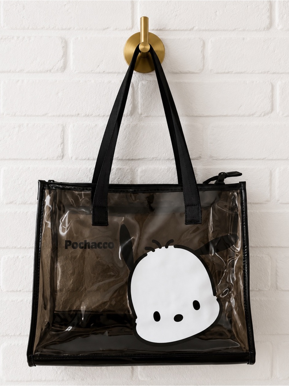 SANRIO Pochacco Tote with Matching Pouch